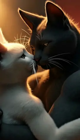She waited... And He Returned #catstories #CUTECATS #FUNNYCATS #ai #miaumiau🐈 