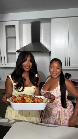 Happy Mother's Day to all the amazing moms out there! Finally got to collaborate with my girl @Destiny Symone we made this Braided Salmon topped with lump crab and shrimp was made just for you - a dish as special as you are! a Brought to you by MessyEatsBlog x CookingWithDestiny 💐 