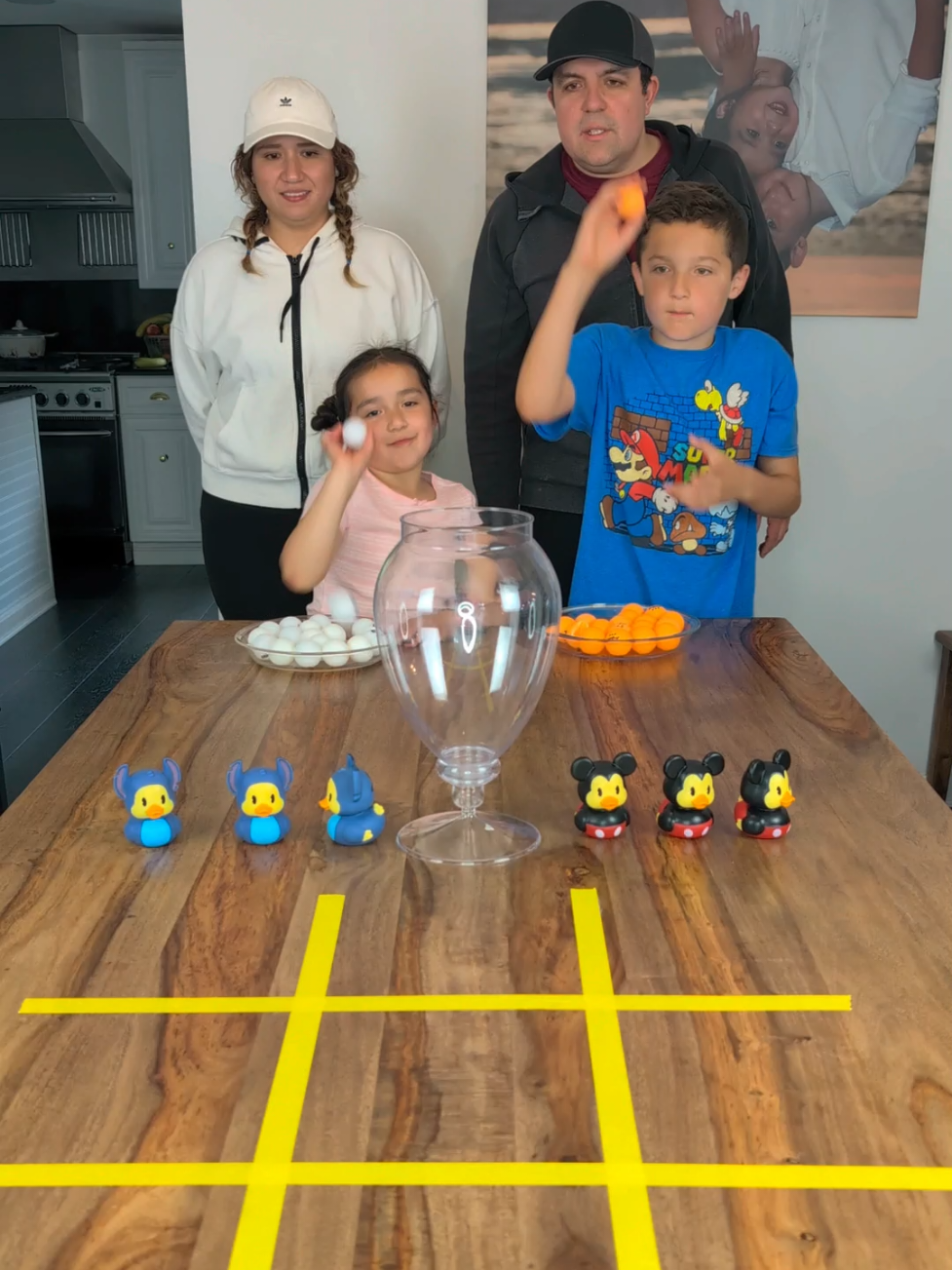 ¡Final de Locura en Pato Tres en Raya con Lanzamiento de Ping Pong! 🦆🦆🦆 #juegos #tiktok 