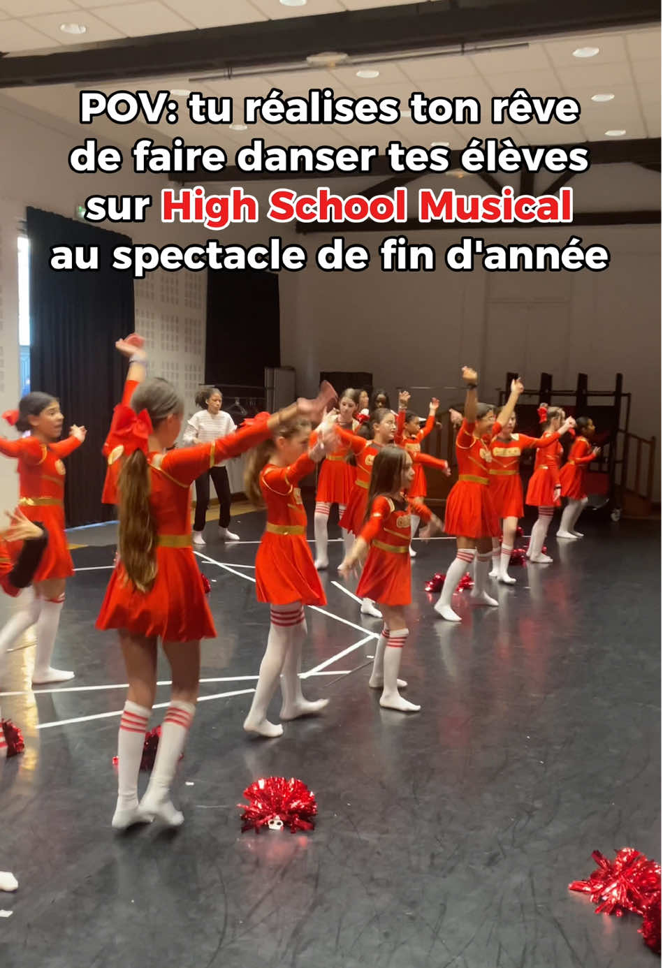 Mon rêve ❤️ Mes élèves vont danser sur High School Musical ! #highschoolmusical #dance #danse 