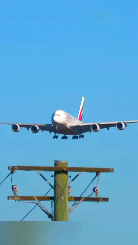 Majestic Landing: Emirates A380 Touches Down!