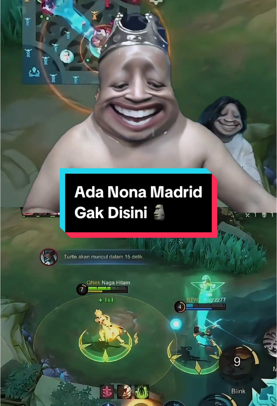 Saut Kembali Dengan Lagu Nona Madrid 😂 #MobileLegendsBangBang #MLBB #MLBBxNARUTO 