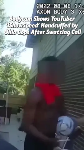 Bodycam Shows YouTuber IShowSpeed Handcuffed by Ohio Cops. Full clip on Law&Crime Network