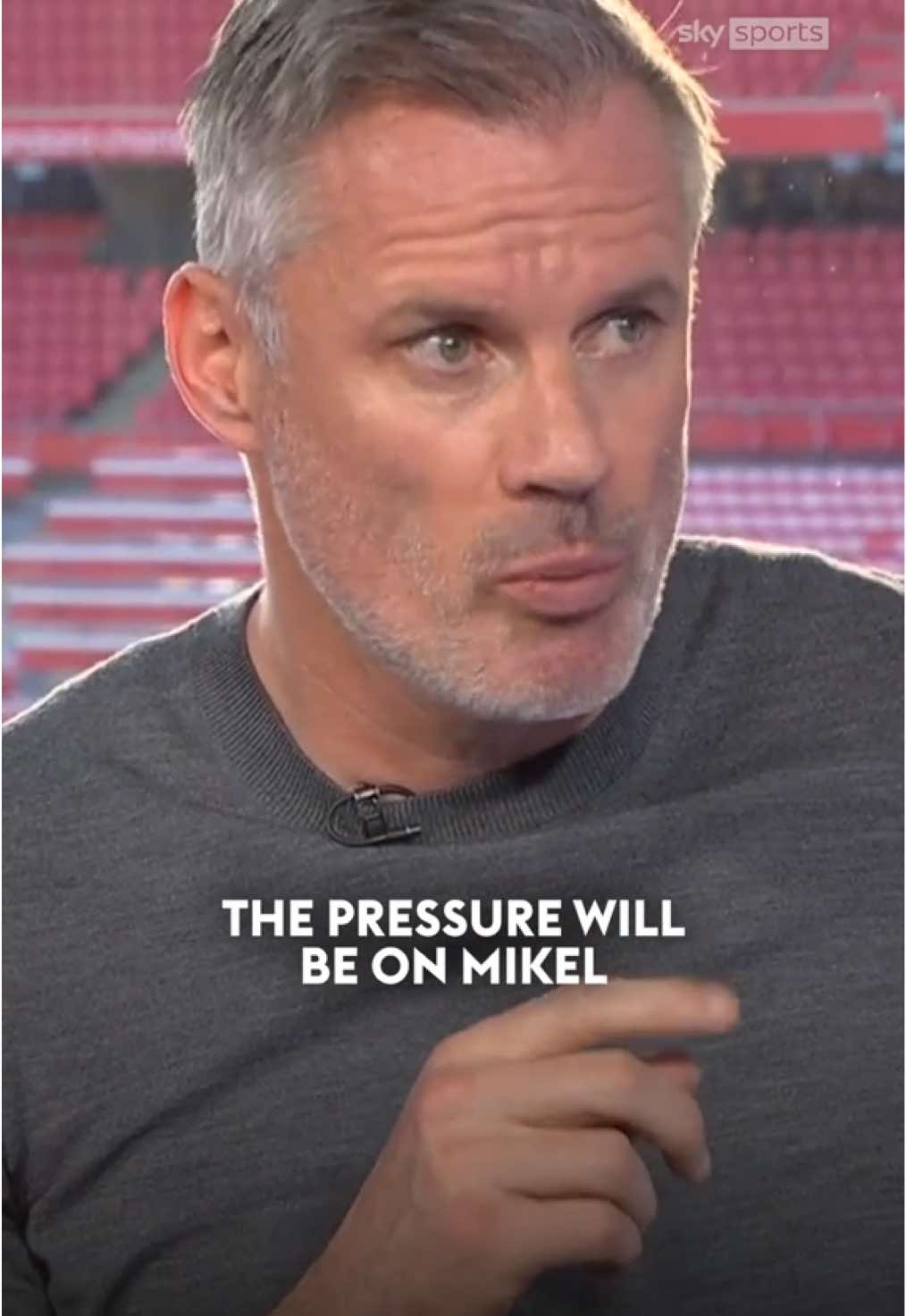 Jamie Carragher can see Mikel Arteta coming under pressure next season 😬 #arsenal #PremierLeague #mikelarteta