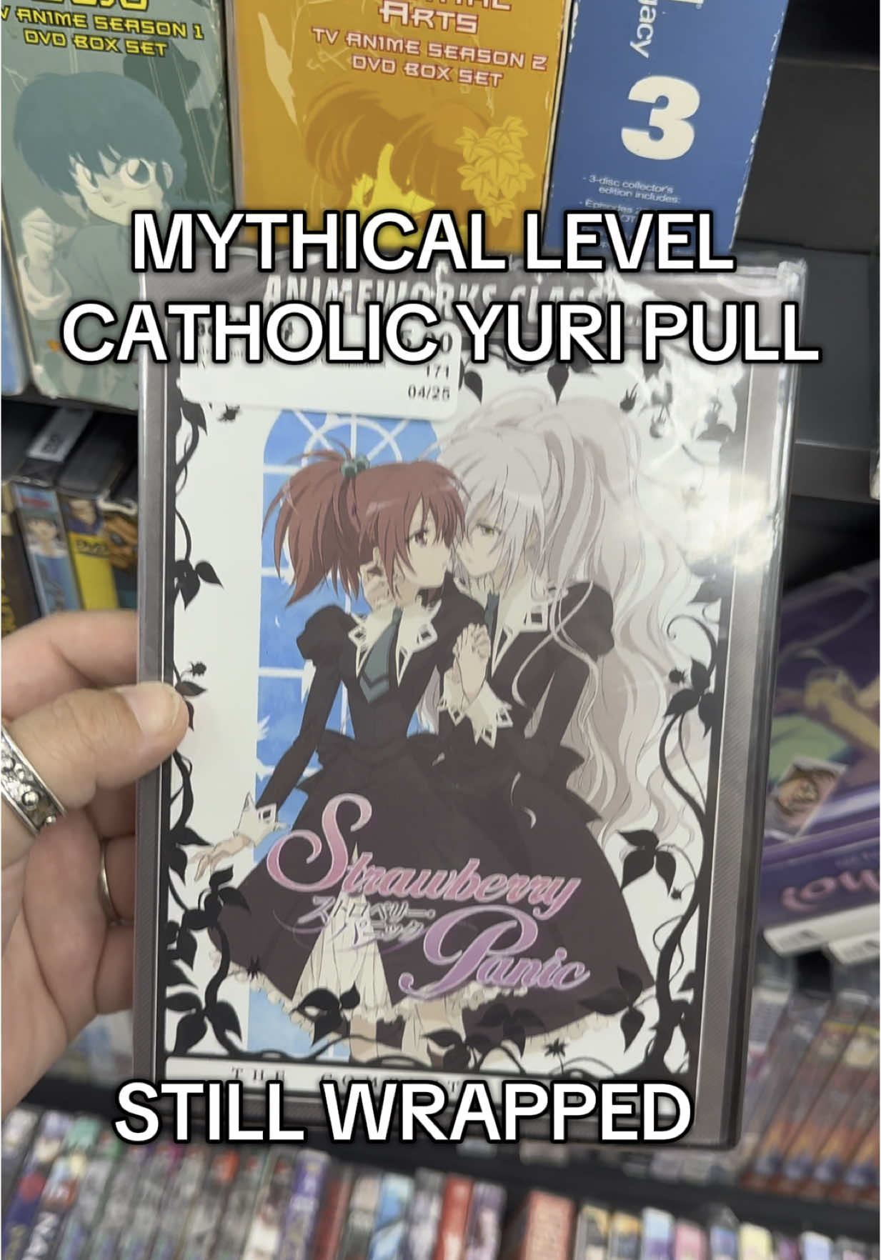 most wouldn’t even remember (yes I bought it) #yuri #himejoshi #strawberrypanic #yurimanga #wlw #manga #anime #animetiktok 