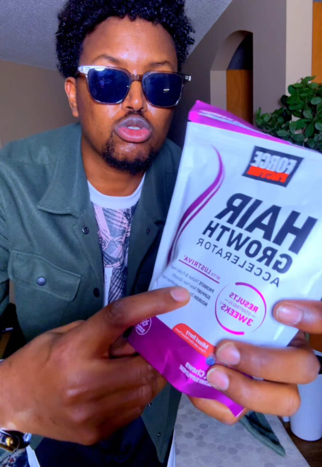 Hair Growth accelerator #somalitiktok #somaliamerica #somaliminnesota 