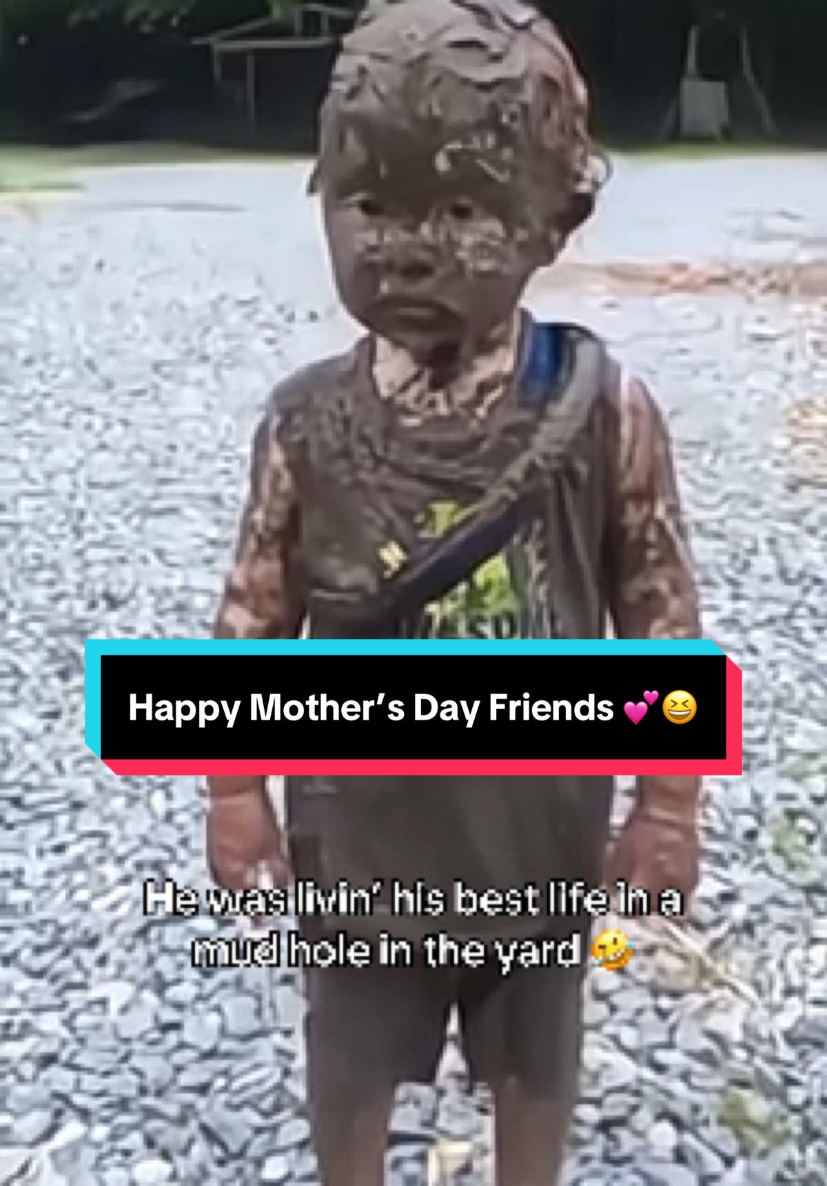 A little throwback of our youngest son…He was livin’ his best life! If he found a mud hole, he was in Heaven! The beautiful, joys of parenthood! Happy Mother’s Day Friends!! 💕😆 #calebandheather #marriedlife #marriage #parenting #funnyvideo #funnymoments #couplegoals #fyp #foryourpage 