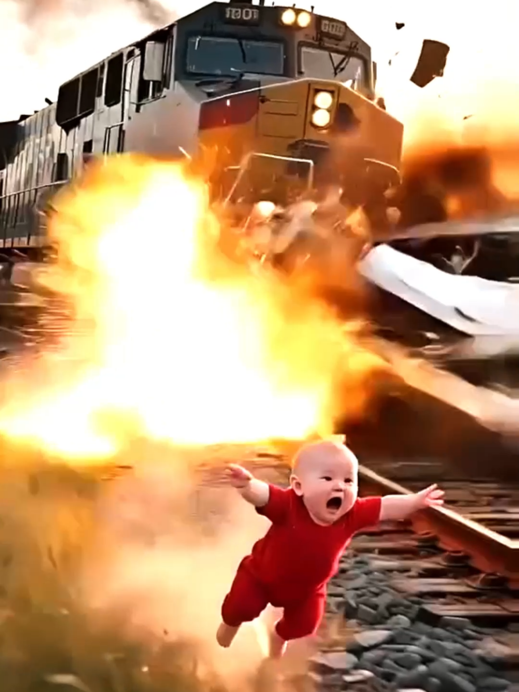 A mother sacrifices for her baby and a cat saves him – أم تضحي من أجل طفلها وقطة تنقذه #tiktok #trend #fyp #fypシ゚ #viral #foryou #foryoupage #duet #capcutvelocity #capcut_edit #capcutamor #capcutmotivacional #capcutmaster #capcutedit #capcuttemplate #capcutfamília #capcuttutorial #slowsuave #biscoitocut #ai #funny #funnyvideos #funnyvideo #funnymoments #funnytiktok #animation #cuteanimals #carton #cartoon #shorts #shortstory #shortsvideo #rescue #rescuecat #breathtaking #breathtakingmoments #mothersacrifices #cats #train #traincrash #trainaccedent #emotional #emotionalvideo #danger #dangerous  #عيدالفطر #عيدسعيد #عيدمبارك #تهنئةالعيد #أغاني #أغاني_العيد #أمكلثوم #تصميم #تصميم_حالات #تيكتوك  #تيكتوك_عرب #ترند #كلسنةوانتقلبي #كلسنةوانتجنبي #كلسنةوانتواطيبين #كلسنةوانتوبخير#متابعةولايك #تضحيةالأم_من_اجل_ابنها #الأم #أطفال #أطفال_تيك_توك #قصصأطفال #قصص_أطفال #قطط #قطط_كيوت #قطط_مضحكة_لطيفة #قطط_لطيفة #قططي #قطط_صغيرة #حوادث #حوادثقطار #مشاعر #خطر #مشاهد_تحبس_الأنفاس #وقتالشدة #وقتالشدةكلشيءيبان #وقتالشدايد #وقتالشده👌😎🧏 #قصص_عبرة #قصص_مؤثرة_دينية #اغاني_ذكاء_اصطناعي 