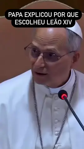 Admirável a escolha do Papa XIV. #PapaXIV #NovoPapa #Papa