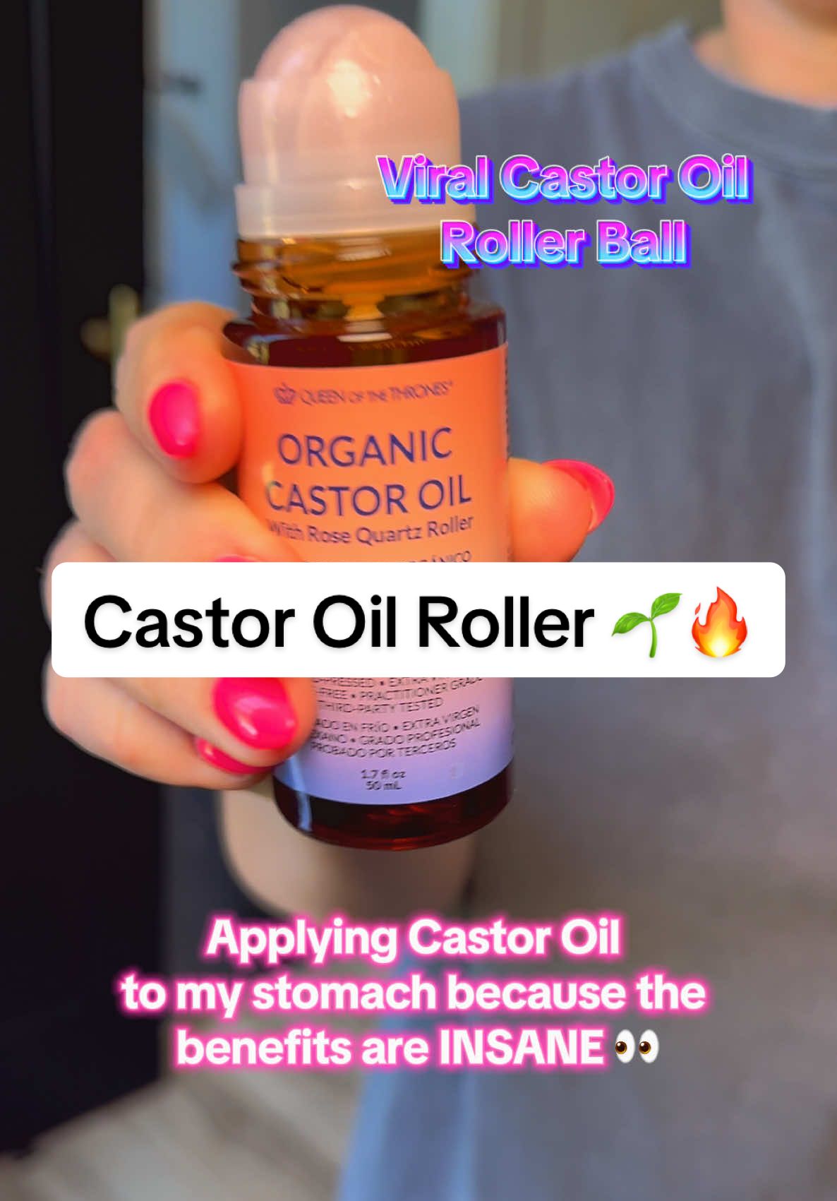 Where has this been my whole life? #trendingitems #viraltiktokshop #castoroil #naturalremedy 