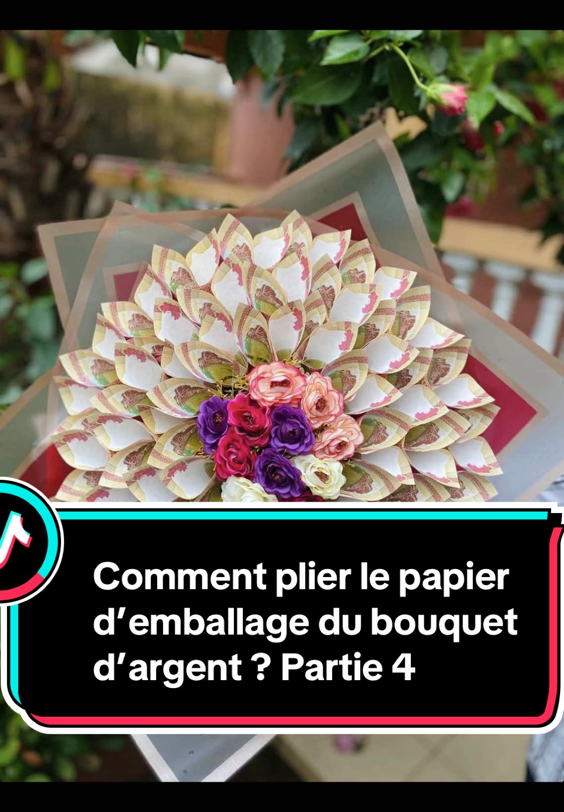 Comment faire un bouquet d’argent soi même  #bouquettutorial #bouquetdiy #fypシ゚viral🖤tiktok☆♡🦋myvideo #conakryguinea🇬🇳🇬🇳🇬🇳 @