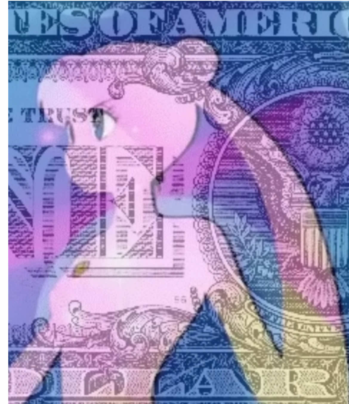 usagi was the 43rd president of the united states #based #sailormoon #georgewbush #meme #vaporwave 