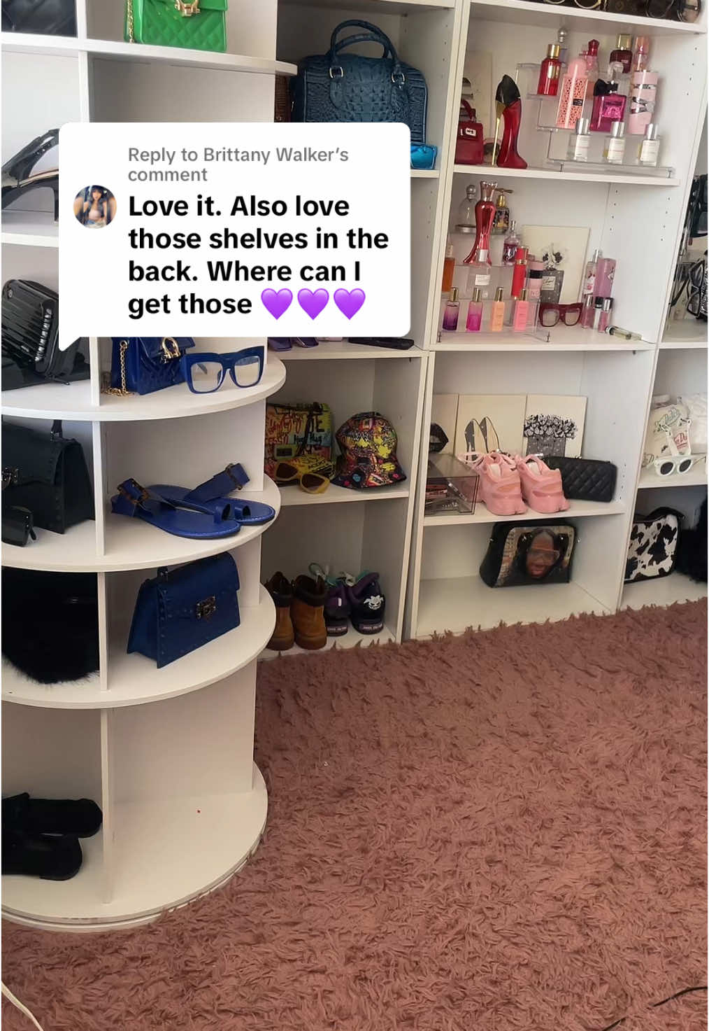 Replying to @Brittany Walker Bookshelf Closet System #bookshelforganization #diycloset #bookstagram 