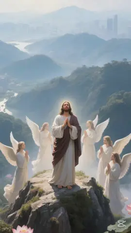 Jesus com os Anjos – A Glória Celestial Que Está Prestes a Se Revelar Em diversas passagens da Bíblia, vemos Jesus cercado por anjos — seja em momentos de dor, como no Getsêmani, ou em glória, como na ascensão e no anúncio de sua volta. Mas o que realmente significa essa presença angelical ao lado do Filho de Deus? Neste vídeo, você vai entender o papel dos anjos na vida de Jesus e o que isso revela sobre o poder do céu agindo aqui na terra. Vamos explorar as Escrituras que mostram Jesus sendo servido por anjos após o jejum no deserto, sendo fortalecido por eles antes da cruz e prometendo voltar com miríades celestiais. Cada detalhe aponta para a autoridade, a santidade e a missão divina do nosso Salvador. Prepare-se para imagens e reflexões que vão despertar a sua fé e te lembrar que, assim como os anjos estavam com Ele, também nos cercam hoje por ordem do mesmo Deus. Assista até o fim e compartilhe com quem precisa lembrar que o céu está mais perto do que imaginamos. “Eles o serviram no deserto, o confortaram no sofrimento… e virão com Ele em glória!” #JesusEOsAnjos #GlóriaCelestial #MilagreDosAnjos #cristianismo #EvangelhoDePoder #bíblia #JesusCristo #retorno #FéQueMove #SinaisCelestiais #JesusGlorificado #MensagemDeEsperança #MundoEspiritual #DeusEntreNós