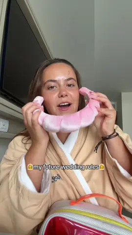 am I high maintenance? maybe 🤍 is it real? YES #girls #wedding #grwm #makeup #weddingrules 
