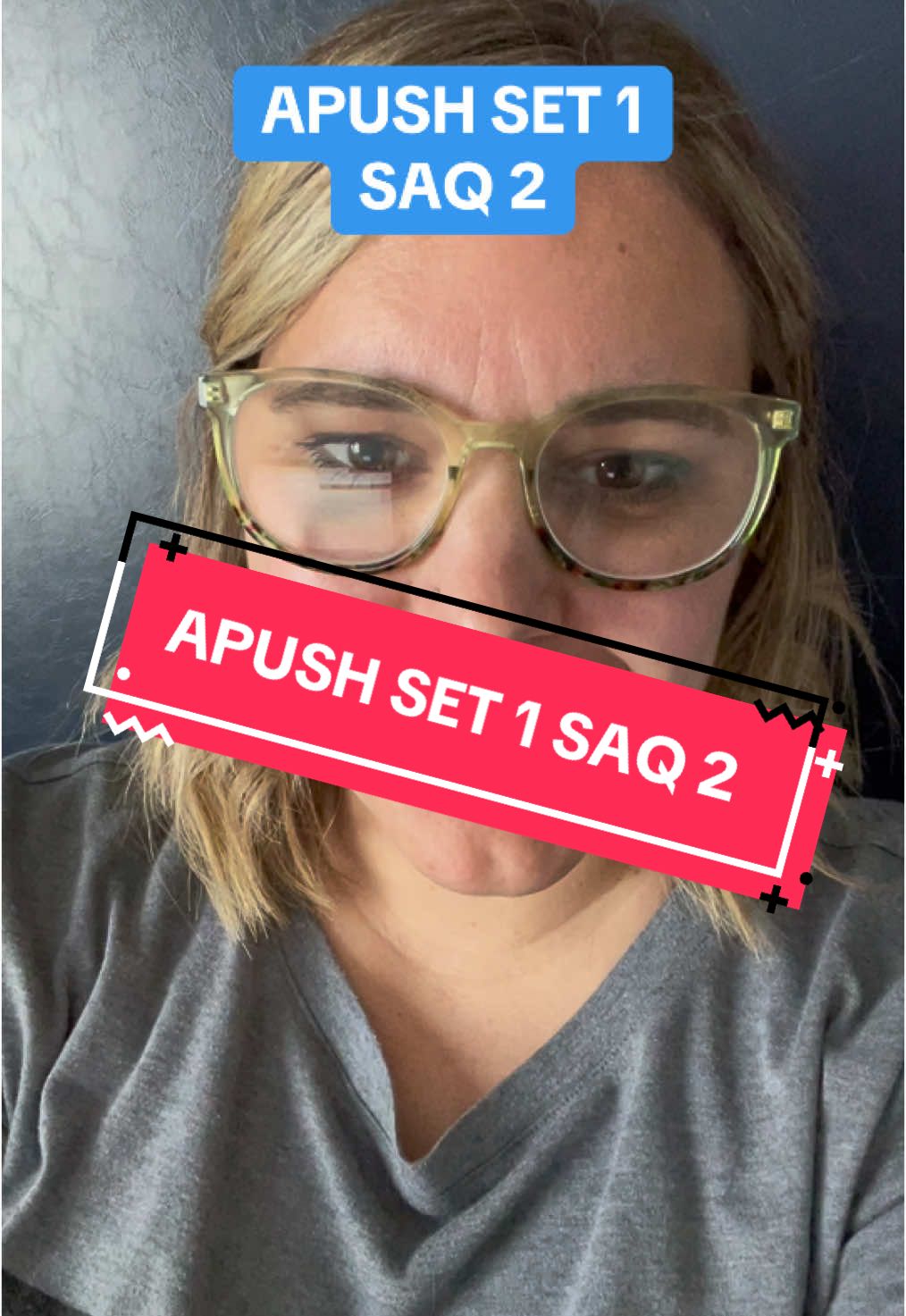 A review of APUSH Exam Set 1 SAQ 2 by an APUSH grader #apush #historyteacher #apushexam #apushers