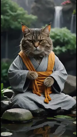 The Zen Cat Advice Might Change Your Life !! #catsoftiktok, #funnycats, #cutenessoverload, #petlove, #fyp #catlovers #catmemes #lifeadvicetiktok #motivation #catquotes 