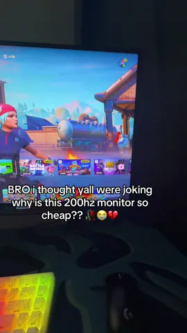Its actually cheaper than my mouse bro how is that possible 🥀😭💔#monitor #fortnite #gamingmonitor #GamingSetup #xyzbca #viral 