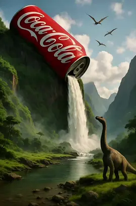 Drink Coca Cola 😂 - They did back in The Day….. #fyp #cocacola created with @Vidu AI #ViduQ1 with 2 images from #sora - #ViduCPP #anime #kawaii #creator #trending #viral #dinosaur 