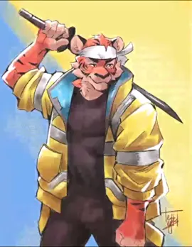 Artist - Lettegis(Fa/X/bsky)#artist #Furryartist #furry #anthro #relatable #furrytiger #rec #cyberpunk #cyberpunkfurry #cyberpunk2077