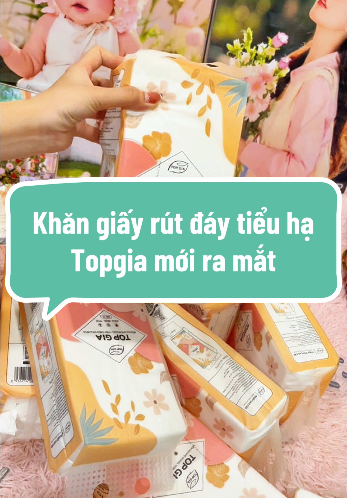 Khăn giấy rút đáy tiểu hạ Topgia mới ra mắt combo 10 bịch 149 cành #freeship #giadunggiadinhgiare #topgia #khangiayrut #khangiayruttreotuong 