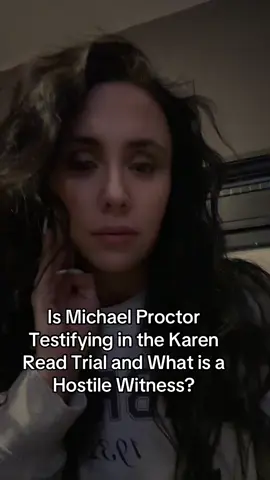 Are we going to see Michael Proctor in the Karen Read Trial? #greenscreen #KarenRead #KarenReadTrial #LawyerBreakdown #TrialTwist #LegalAnalysis #TrueCrimeCommunity #DefensePerspective #LiveAt6 #truecrime #truecrimetok #CourtroomUpdate #TrueCrimeTikTok 