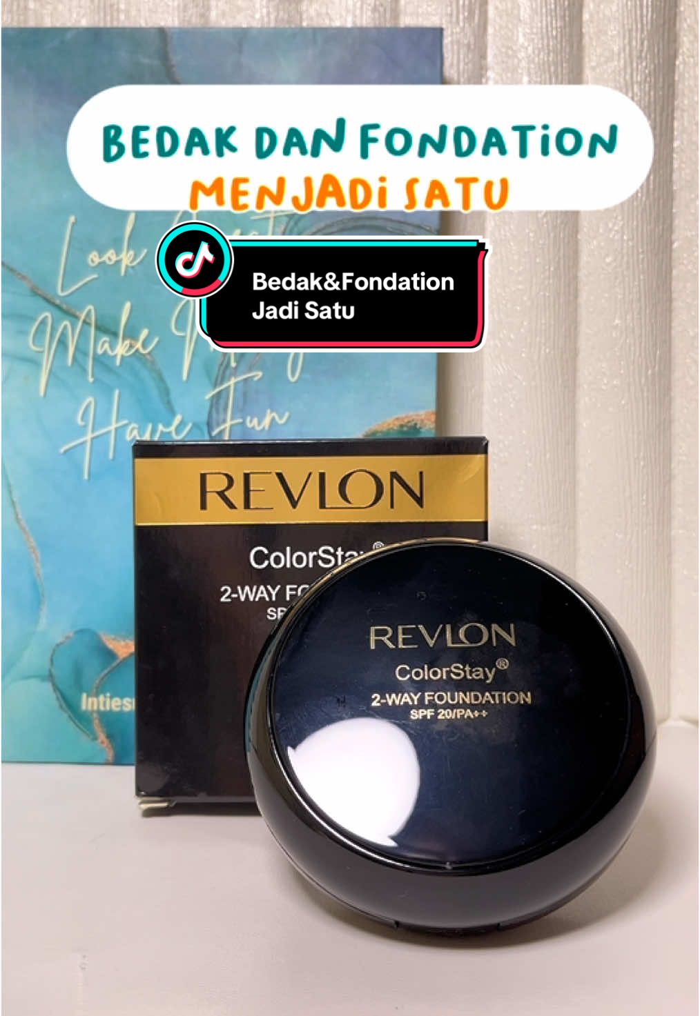 Bedak ColorStay 2Way Fondation Murah Dan Berkualitas #revlon #revloncolorstay #bedakrevlon #revlononestep #trending #xyzbca 