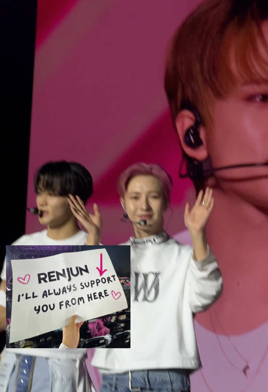 LOVE YOU RENJUN 💖🇲🇽  Todo ciego JAJAJA #renjun #renjunnctdream #nctdreamsmtown #smtownmexicocity #nctdream 