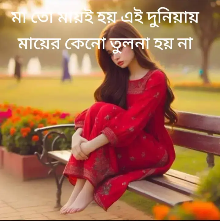 রাতুলের এই দুনিয়ায়  ওর মা ছাড়া আর কেউ নেই|রাতুলের যখন দেড় বছর তখন ওর বাবা মারা যায়| ওর মা লোকের বাড়িতে কাজ করে |রাতুল এখন আর দেড় বছরের নেই|সে এখন তৃতীয় শ্রেণীতে পড়ে | সে সকালের  খাবার খেয়ে তাড়াতাড়ি করে স্কুলে যাই |ওর বন্ধুরা সবাই  স্কুলে  সািকেল নিয়ে আসে| ওর বন্ধুরা  ওকে জিজ্ঞেস করে তোকে এখনো সাইকেল কিনে দেয়নিই| রাতুল,না এখনো কিনে দেয়নিই |তবে মা বলেছে এই সপ্তাহের মধ্যেই কিনে দিবে|  বন্ধুরা, এখন চল খেলতে যাই|  দেখতে দেখতে এক সপ্তাহ  চলে যাই কিন্তু  রাতুলকে তার মা এখনো সাইকেল কিনে দেয়নিই | সে স্কুলে  তার বন্ধুরা  ওকে জিজ্ঞেস করে তোকে সাইকেল কিনে দেয়নিই | না এখনো দেয়নিইতবে তাড়াতাড়ি করে কিনে দিবে|রাতুল  ওদেরকে বলে,তোরা আজকে খেলবি না | ওরা সবাই খেলতে যাই |  প্রত্যেক বছরের মতো এ বছরও ওদের গ্রামেকালি পূজা হবে|গ্রামের সবাই অনেক খুশি| শুধু খুশি নেই রাতুলের মনে | কারণ তার মা তাকে কোনো বছরই নতুন জামা কিনে দিতে পারে না| এ বছরও হয়তো তাকে নতুন জামা কিনে দিবে না| এ কথা ভাবতে ভাবতে সে স্কুলে যাচ্ছিল পথে তার বন্ধুদের সাথে  দেখা হয়| সে ভেবেছিল হয়তো ওর বন্ধুদের সাথে গল্প করলে তাঁর  ভালো লাগবে|সে তাঁর বন্ধুদের সাথে গল্প করতে করতে যাচ্ছিল| হঠাৎ করে তাঁর বন্ধুরা পূজার কেনাকাটা নিয়ে কথা বলতে থাকে| তাঁরা কে কি রকম জামা কিনবে এইসব নিয়ে| হঠাৎ করে তাঁর বন্ধু তাকে জিজ্ঞেস করে সে এবছর  জামা কিনবে না| আমিও এবছর নতুন জামা কিনব | ওর বন্ধুরা বলে কেন শুধু  শুধু মিথ্যা কথা বলছিস |তুই তো প্রত্যেক বছর একই কথা বলস কিন্তু কোনো বছরই তো নতুন জামা কিনিস না|   রাতুল, তাড়াতাড়ি করে চল স্কুলের দেড়ি হয়ে যাচ্ছে |এ কথা বলে সে তার বন্ধুদেরকে নিয়ে  স্কুল  যাই| স্কুল শেষে বাড়ি চলে আসে |বাড়িতে সে মন খারাপ করে বসে থাকে| তার মা কাজ করে বাড়ি চলে আসে| তাকে মন খারাপ করে বসে থাকতে দেখে তার মা বুঝতে পারে কেন তাঁর মন খারাপ | রাতুল সেখান থেকে উঠে  চলে যাই| তাঁর মা তাকে রাতে খাবার খাওয়ার জন্য ডাকলে তাঁর খিদে নেই সে ঘুমিয়ে  পড়ে| সকালে ঘুম থেকে উঠে দেখে অনেক বেলা হয়েছে কিন্তু তার মা এখনো তাকে স্কুলে যাওয়ার জন্য ডেকে তুলেনিই| সে ভাবে হয়তো তাঁর  মা কাজে চলে গেছে| তাই সে জলদি করে স্কুলে  যাওয়ার জন্য তৈরি হয়ে যখন ঘরের বাইরে আসে তখন সে দেখতে পায় তাঁর মায়ের ঘরের দরজা বন্ধ | সে মনে করে হয়তো তাঁর মায়ের আজকে ঘুম ভাঙ্গে নিই| তাই সে তাঁর মাকে ডাকতে যাই| কিন্তু  অনেক ডাকার পরেও তাঁর  মায়ের সাড়া পায়না|সে ভয় পেয়ে যাই | সে জলদি করে পাশের বাড়ির  কাকাকে ডাক দেয় | তার কাকাডাকে তবু্ও  তাঁর  মা দরজা খুলে না| তাই তাঁর  কাকা গ্রামবাসীদের নিয়ে দরজা ভেঙে ফেলে |রাতুল দেখে তার মা আর বেঁচে  নেই|রাতুল কান্না ক করতে নাগল| তখন সে হঠাৎ  শুনতে পায় তাঁর মা যে বাড়িতে কাজ করে সেই বাড়ির মালিক বলতেছিল তাঁর  মায়ের  মৃত্যু নাকি খবার না খাওয়ার জন্য হয়েছে| তখন ওই লোকটি বলে তাঁর মা নাকি তাদের  বাড়িতে ঠিকমতো খাবার খেত না | এক বেলা খেলে আরেক বেলা খেত না| শুধু  সারাদিন  কাজ করত | রাতুলের মায়ের  নাকি অনেক টাকার প্রয়োজন | সে নাকি তাঁর  ছেলেকে সাইকেল, নতুন জামা কিনে দিবে | তাই  সে তার ছেলের জন্য টাকা জমাত|  রাতুল ওই লোকটার কথা শুনে তাঁর  মায়ের  ঘরের  ভিতরে খুজে দেখল তাঁর  মা তাঁর  জন্য একটা  কৌটার ভিতর  টাকা জমিয়ে রেখেছে| সে তাঁর  মায়ের  পুরনো  কথা মনে করতে করতে করতে অঝোরে  কান্নাকরতে লাগে|  গল্পটি ভালো লাগলে অবশ্যই কমেন্টে জানিয়ে দিবেন এবং আমাকে ফলো দিয়ে রাখবেন | 