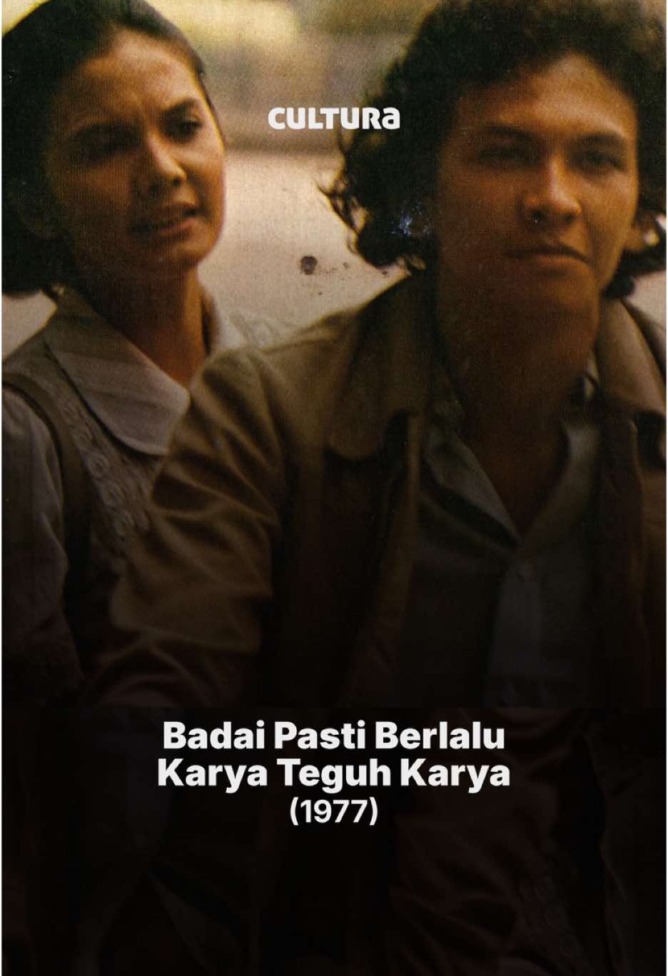Mengangkat isu cinta, pengkhianatan, dan trauma keluarga, “Badai Pasti Belalu” tetap relevan lintas generasi—dengan pesan utama: “segelap apa pun badai, pasti berlalu.” Film ini adalah salah satu mahakarya dari Teguh Karya yang dikenal lewat pendekatan realistis dan penggarapan visual yang kuat. Dibintangi Christine Hakim sebagai Siska, Roy Marten (Leo), Slamet Rahardjo sebagai (Helmi), penampilan mereka mendapat pujian luas dan memperkuat reputasi sebagai aktor papan atas. Sinematografi dianggap sangat maju untuk masanya—penggunaan warna, pencahayaan, atmosfer visual yang mendalam dan framing sangat memengaruhi estetika film Indonesia di akhir 1970-an. Film ini di-remake Teddy Soeriaatmadja tahun 2007 dengan pemeran utama Vino G. Bastian, Raihaanun dan Winky Wiryawan, tapi versi klasik tahun 1977 tetap dianggap jauh lebih kuat dan emosional. Lagu “Badai Pasti Berlalu” ciptaan Eros Djarot yang dinyanyikan Berlian Hutauruk juga dibawakan kembali oleh Chrisye dengan aransemen hasil kolaborasi Erwin Gutawa. “Badai Pasti Berlalu” (1977), salah satu karya legendaris dalam sejarah perfilman Indonesia.