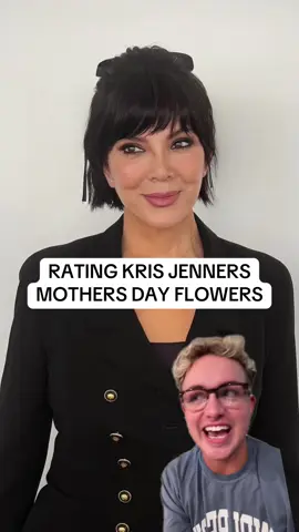 #greenscreen #krisjenner #thekardashians Rating Kris Jenner’s Mother’s Day floral arrangements! 