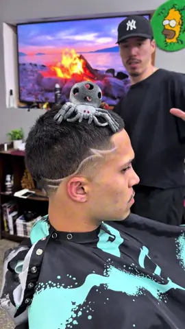 Deam bro!🔥💈 tiramos un buzz cut, pero le di ahi un toque de estilo fresco, vos sabes 🔥 #barberiaencasa #parati #buzzcut 