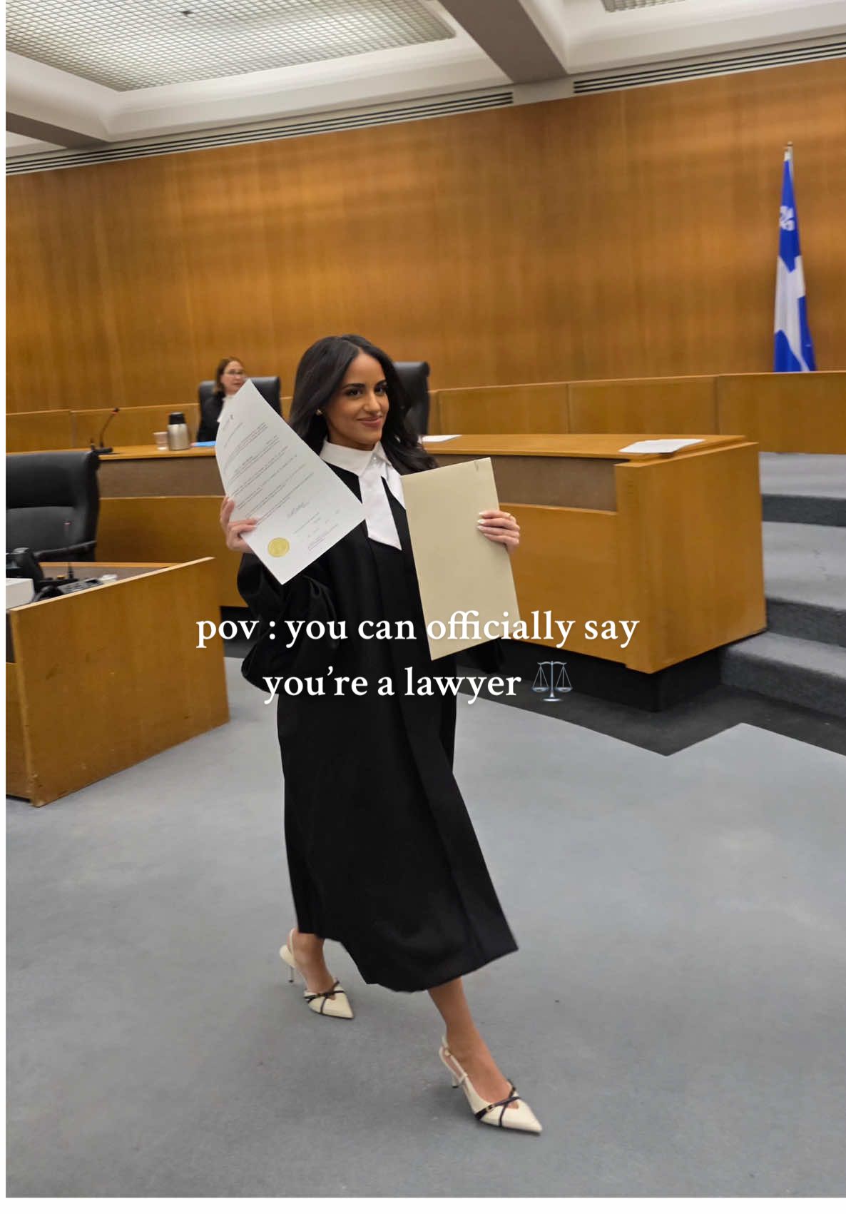 officially a LAWYER !!!! ⚖️ #lawyer #avocate #assermentation #droit #mtl 