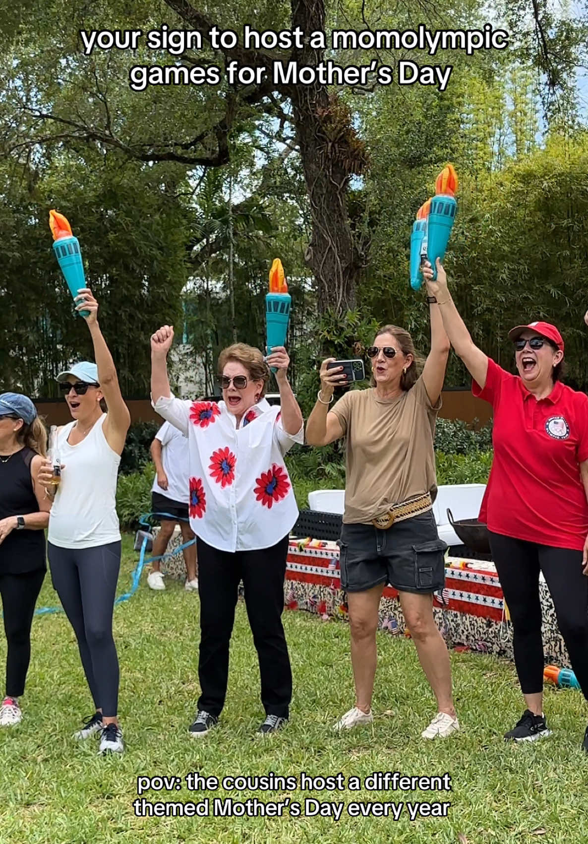 The second anual momolympics #mothersday #momolympics #mothersdaygiftideas #mothersdayplan #motherdayideas #mothersdaycelebration #lifeofcards #miamilife #miamilifestyle #coconutgrove #lifeofgaby #lifeofgabyreviews #familyfued #familytime #familydynamics #familyfunctionsbelike #cardenal #nicaraguanfamily 