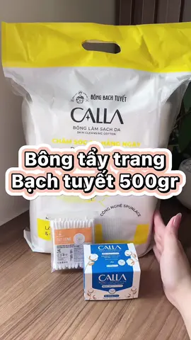 Nhiều lắm xài lâu xỉu mới hết bịch #bongtaytrang #bongtaytrangquocdan #bongtaytrangcottonpads #bongtaytrangbachtuyet #taytrang #skincare #lamsachda