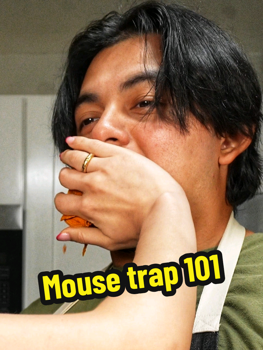 How to properly use a mousetrap for those little pests. Just to keep it real, this is real problems people should know about to keep you, pets, and kids safe. #howto  recipe- 1 unkillable mouse
