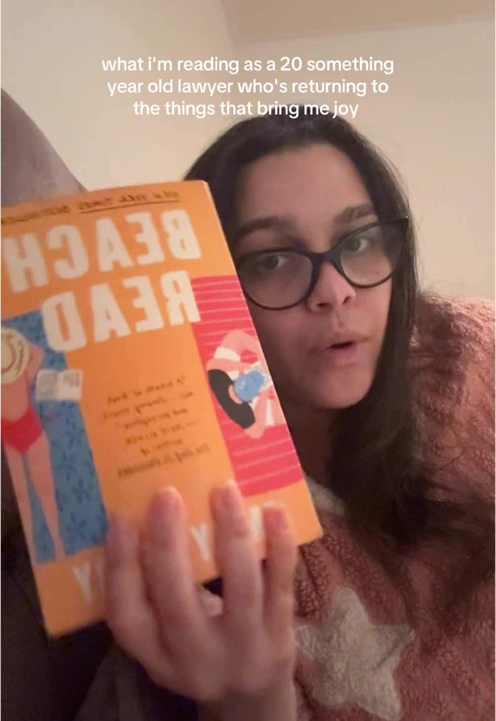 update on my reading journey!!  Finished Beach Read, Bunny is my next read :) #BookTok #whatimreading #readinglist #beachread 