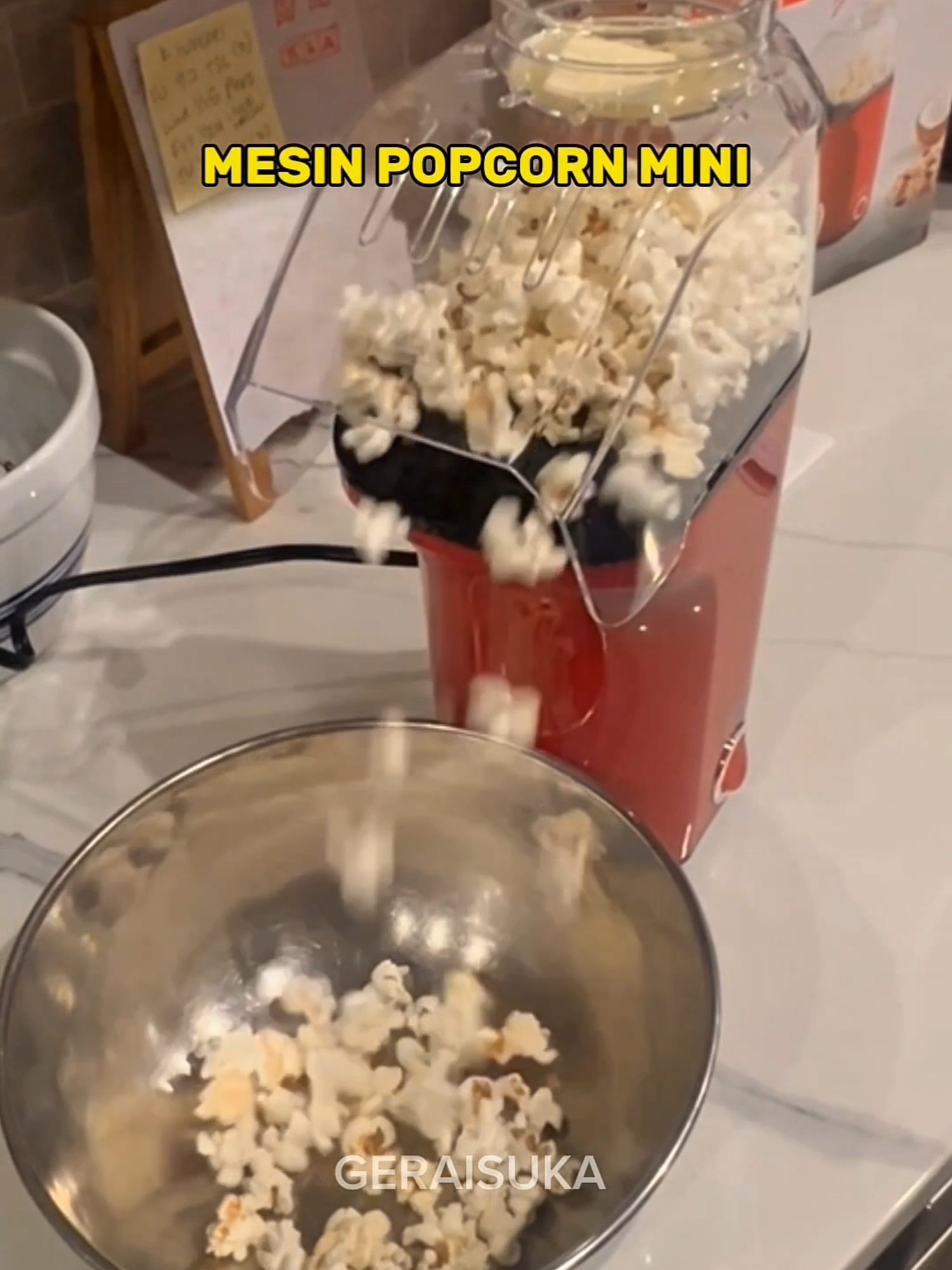 Mesin Elektrik Popcorn Mini Otomatis #PopcornOtomatis #MiniMachine #PopcornForYou #SnackLover #DapurMini #ElektrikPopcorn #EasySnack #TiktokShop #AffiliateSuccess #PopcornHits