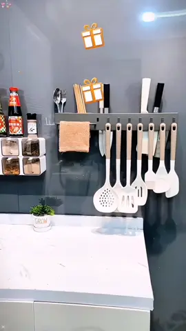 30~60 CM Knife Holder Kitchen CookingUtensils Stainless Steel Hanging OrganizerWall Mount utensil Rack Kitchen wall rackKitchen wall rack #goodthing #tiktokshop #fyp #foryou 