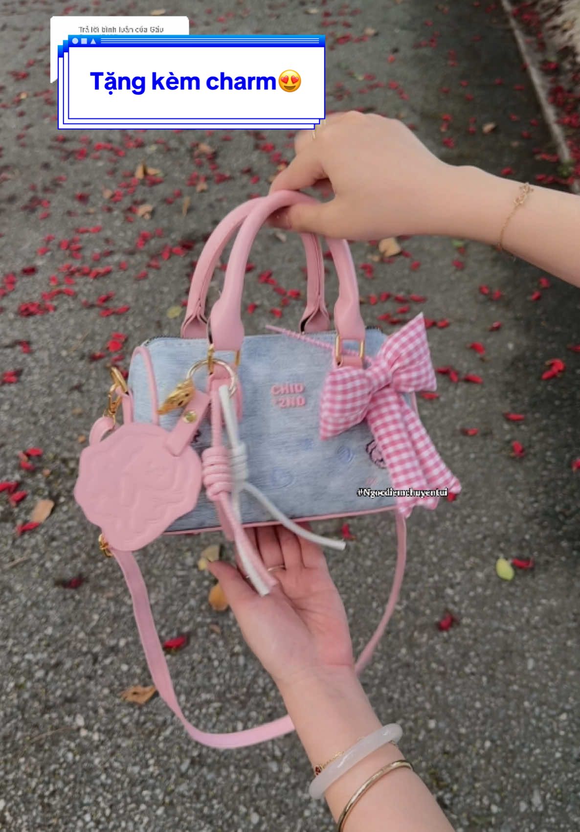 Trả lời @Gấu Store67123  +10 deal mở bán trong video này túi trống cute    đang lm mưa lm gió trên thị trường +  bộ charm hot hit #8x🌿🌿#tuixach #tuihottrend #ngocdiemchuyentui #tuigiare #hottrend #ilovetiktok #tuidichoi #chio2nd #tuidibien #tuigiare #tuitrong 
