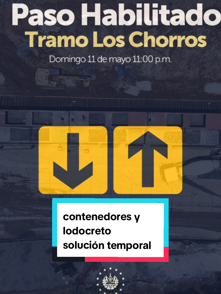 HABILITADO PASO LOS CHORROS #elsalvador #road #2025 #nayibbukele 