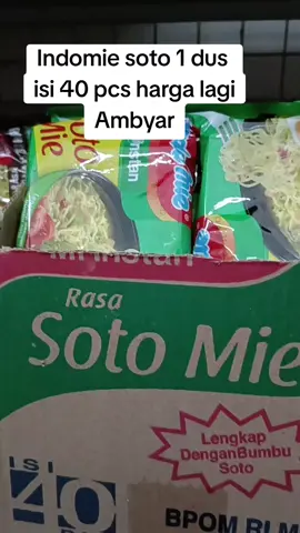 1 Dus isi 40 pcs Indomie kuah sori mie #indomie #indomiekuah #indomieseleraku 