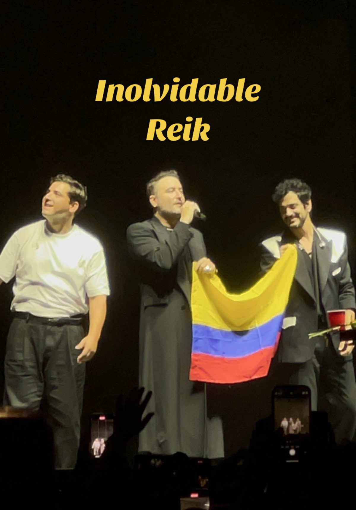 No era perfecta, pero era ella… y por más que intento, no la puedo sacar de aquí 💔 #inolvidable de @ReikMx #reik es esa canción que te recuerda a quien todavía no logras superar. #reik #concierto #tusa #amor #conciertos #momento #dedicar #conciertoreik 
