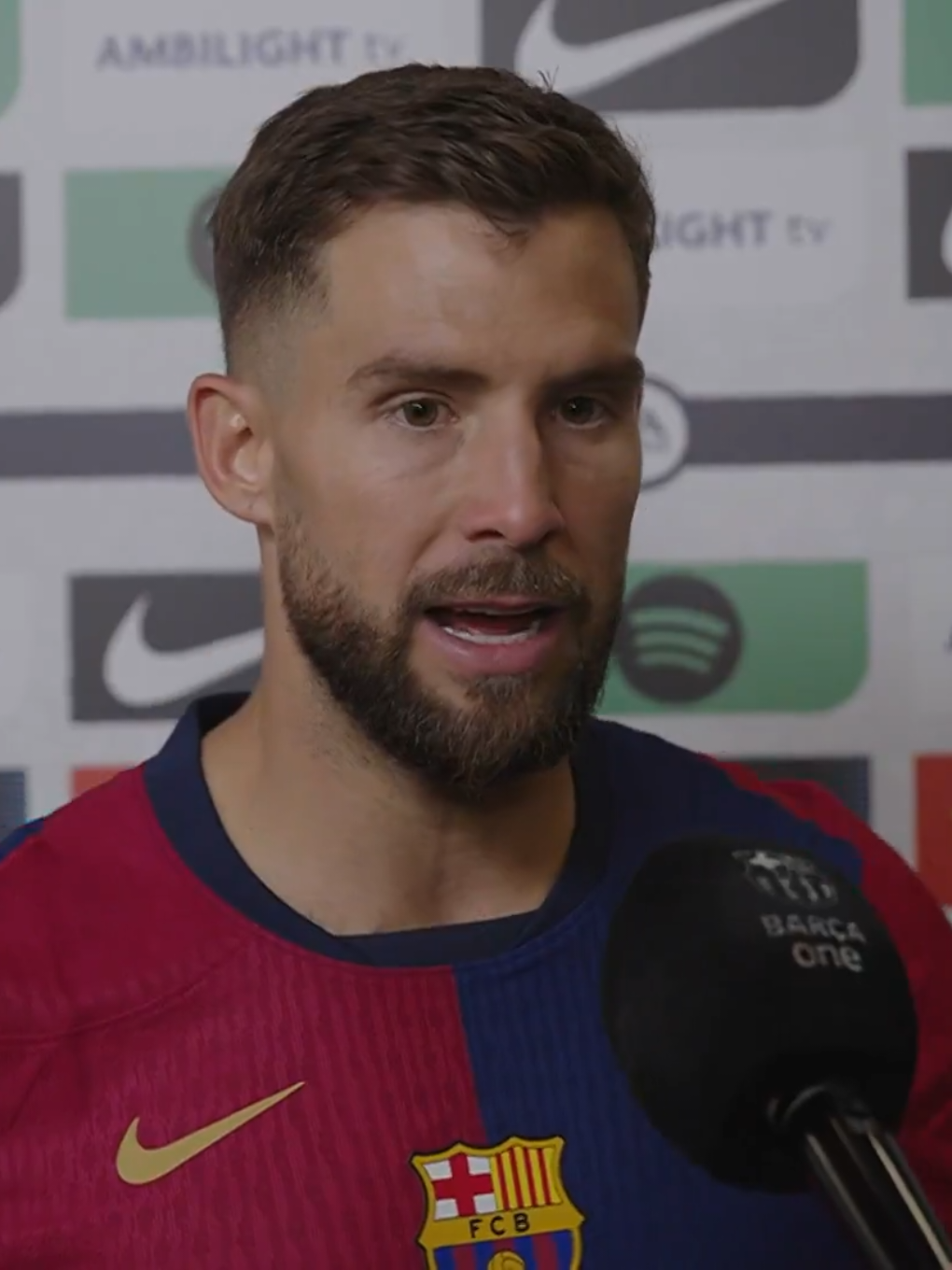 Íñigo Martínez habla después del partido contra Real Madrid 💙❤️ #barca #barça #barcelona #españa #tiktokfutbol #danie_ft #parati #viral #futbol #futbolentiktok #hansiflick #laliga #fcbarcelona💙❤️ #barca #iñigomartinez 