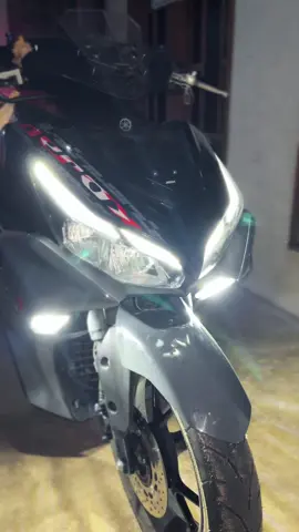 Pasang lampu senja biar ga ngantuk #lampusenjaaerox #aerox155 #sein2mode 