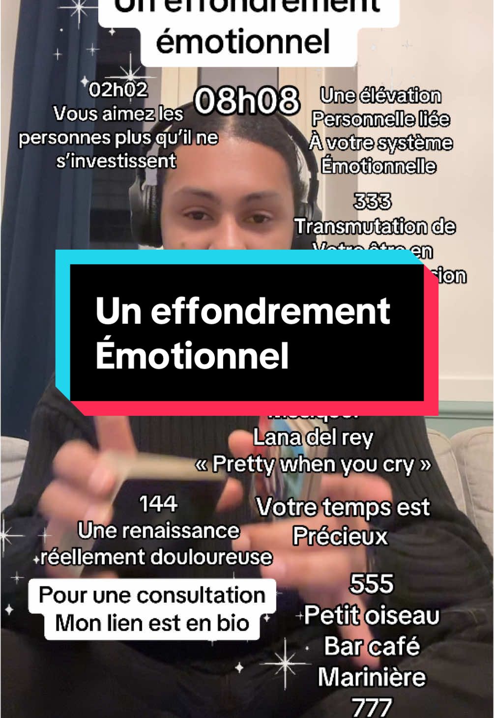 Un effondrement émotionnel Bon visionnage 🫶 #tiragedecarte #voyances #spiritualité 
