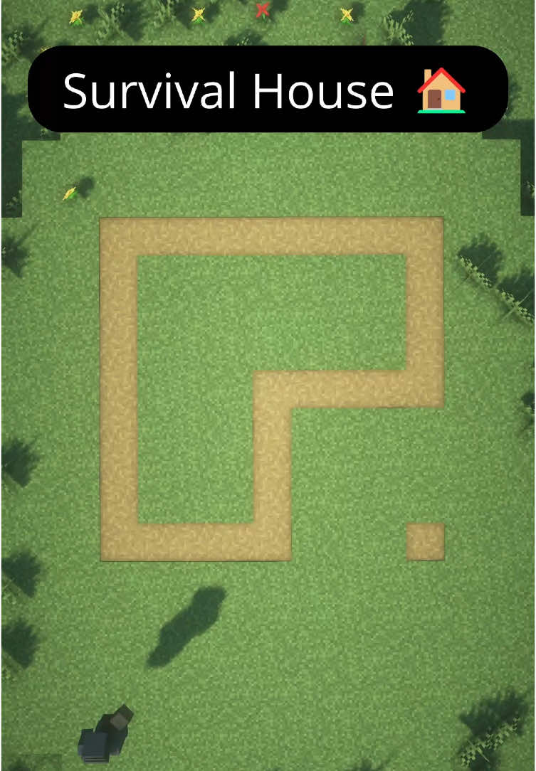 Minecraft Survival House 🏡 #Minecraft #minecraftbuilds #minecrafttutorial #minecraftbuilding #minecraftideas 
