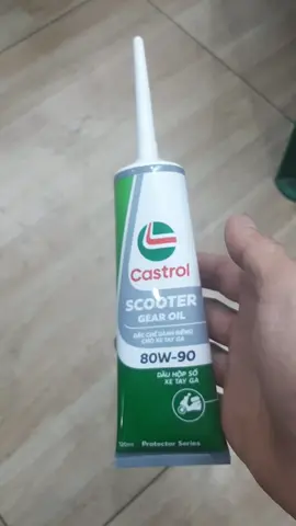 Dầu nhớt hộp số xe tay ga (nhớt láp) Castrol scooter GEAR OIL 80W-90 #daulapxega #dauhopsoxetayga #xuhuong 