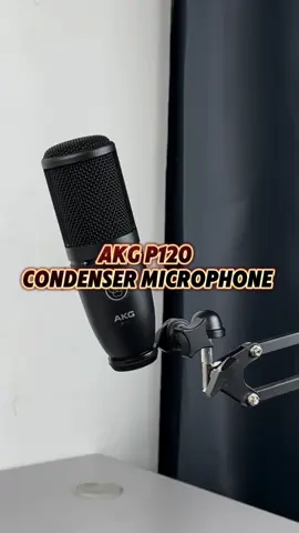Level up your sound game! AKG P120 = pro audio, straight from your room!  🎙️✨ #micgoals #akgp120 #soundupgrade #condensermicrophone #studio #studioessentials #soundcity 