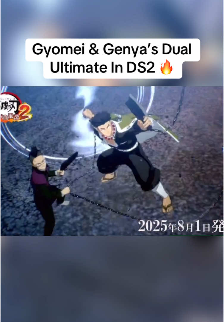 been waiting for this one #demonslayerhinokamichronicles #hinokamichronicles2 #kimetsunoyaiba #demonslayer #gyomei #ds2 